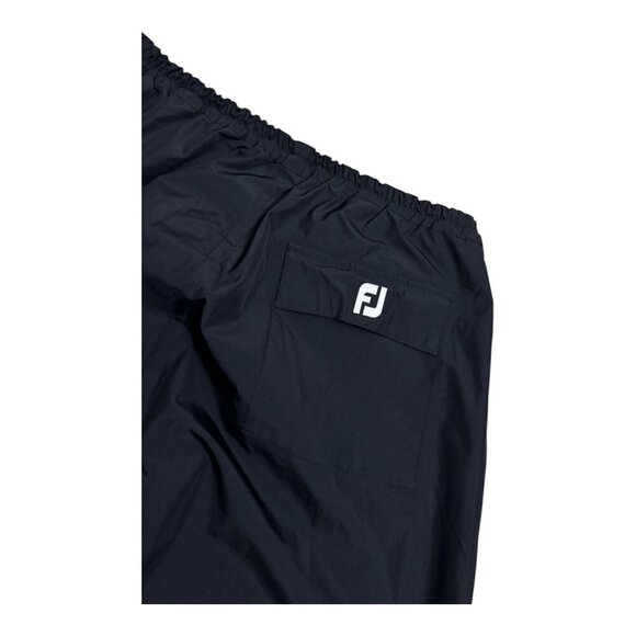 FOOTJOY GOLF Waterproof Windbreaker Outdoor Casual Black Golf Pants Mens XL - Picture 7 of 8